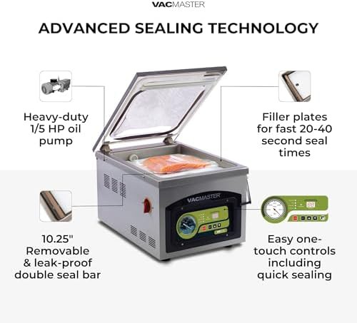 Chamber vacuum sealer with oil pump — photo 5
