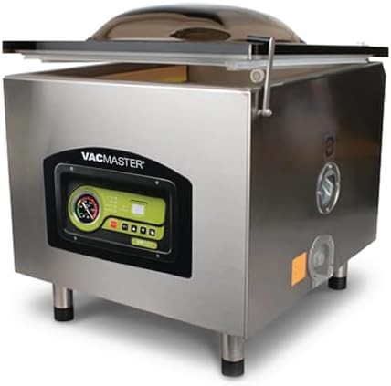 Commercial chamber sealer with double bars