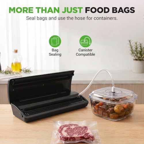 Compact black automatic food preservation system — photo 5