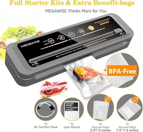High Suction Dry and Moist Food Sealer — photo 4