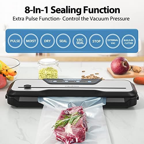 Automatic air sealer with moist mode — photo 3