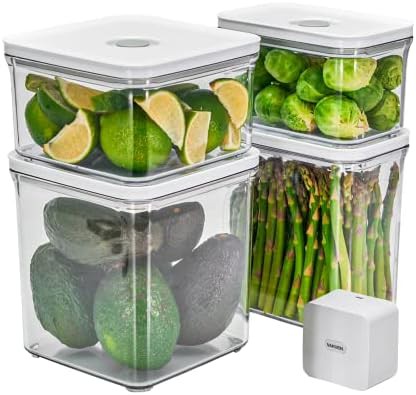 Airtight Food Storage Container and Sealer Set