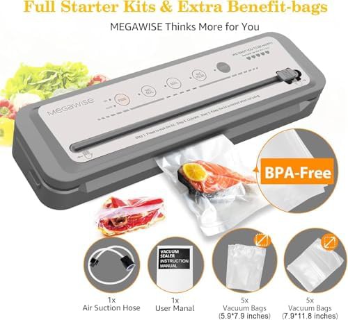 Portable Silver Food Sealer with Cutter — photo 3