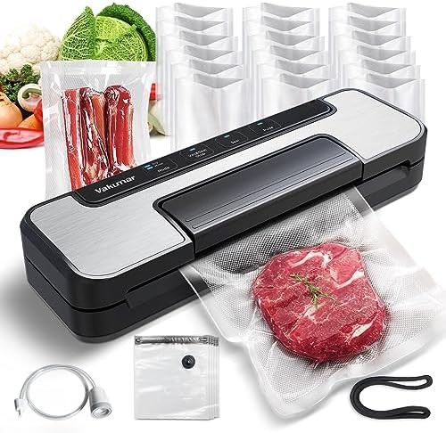 Double Pump Vacuum Sealer with Widened Heating