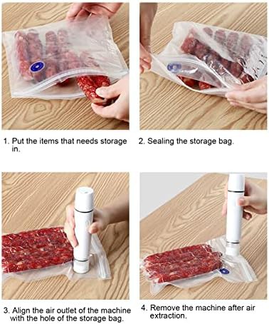 White rechargeable handheld vacuum pump — photo 4