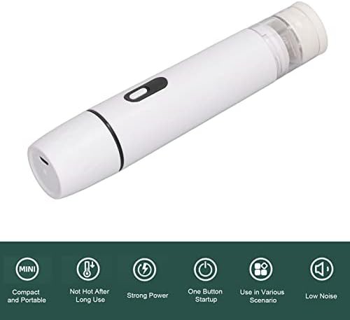 White rechargeable handheld vacuum pump — photo 5