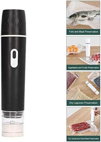 Black Handheld Rechargeable Vacuum Air Pump — photo 3
