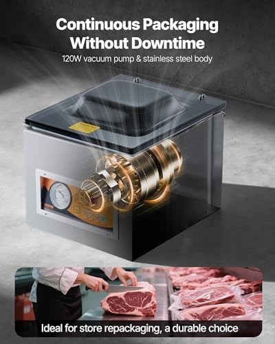 Compact chamber vacuum machine for wet foods — photo 5