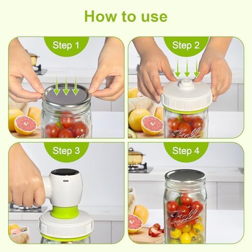 Handheld electric mason jar vacuum sealer — photo 5