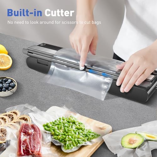 Large Cordless External Vacuum Sealer in Black — photo 4