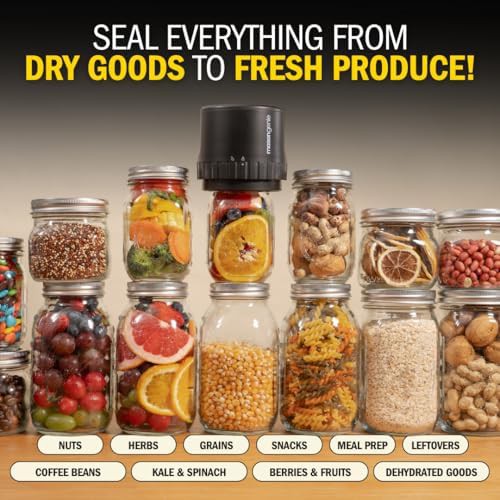 Automated Mason jar sealer with chalkboard lids — photo 4