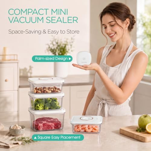 Compact Cordless Fresh Food Saver Machine — photo 4