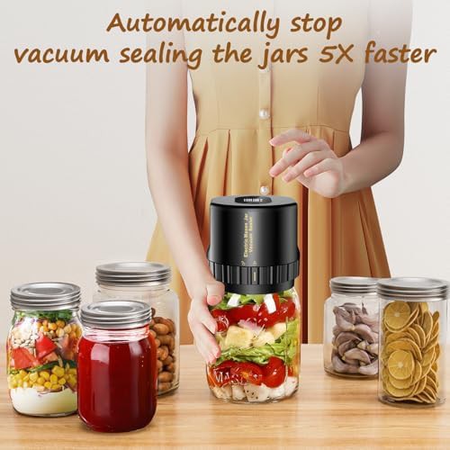 Automatic One Click Mason Jar Vacuum Sealer — photo 3