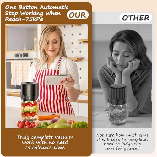 Automatic One Click Mason Jar Vacuum Sealer — photo 5
