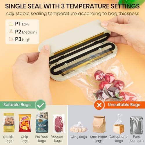 Mini Cordless Rechargeable 3-in-1 Sealer — photo 4