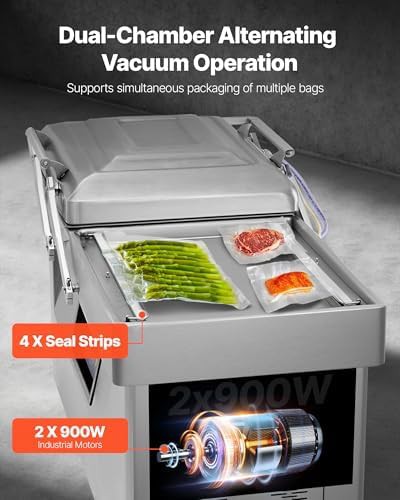 Large commercial chamber sealer for liquids — photo 5