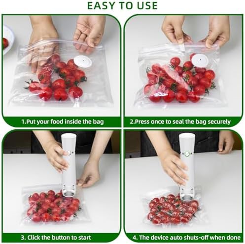 Automatic Handheld Vacuum Sealer for Freshness — photo 4