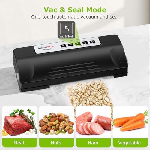 Black and Silver Compact Food Sealer — photo 3