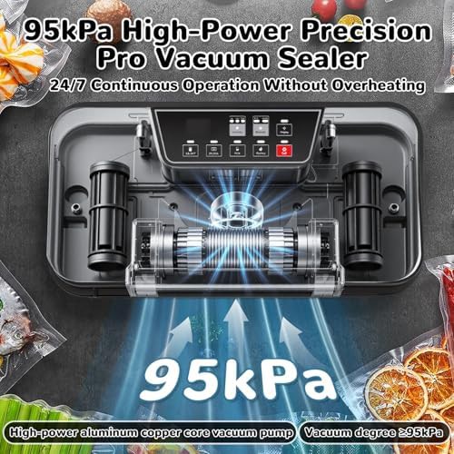 Powerful 95kPa Sealer with Bag Storage — photo 4
