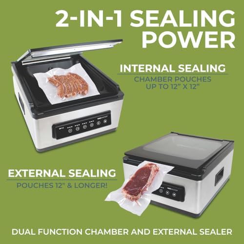 Dual function stainless steel chamber sealer — photo 5