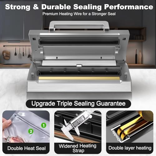Double heat seal commercial vacuum system — photo 4