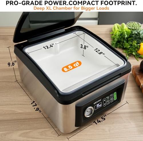 Chamber Vacuum Sealer with Auto Sensing — photo 5