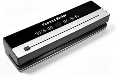 Extended seam vacuum sealer with external system