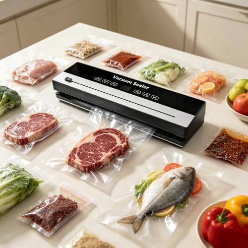 Extended seam vacuum sealer with external system — photo 4
