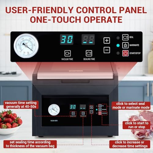 Chamber Vacuum Sealer with Marinade Mode — photo 3