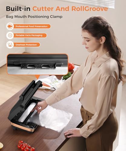 Commercial Vacuum Sealer with Double Seal Strength — photo 5